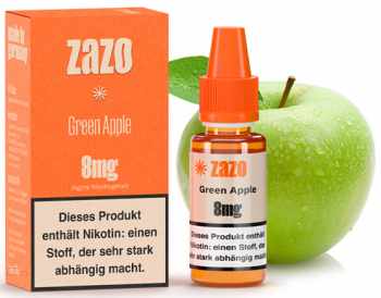 Zazo E-Liquid Classic Green Apple  10ml