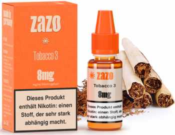 ZAZO Classics  Tobacco 3 10ml E-Liquid