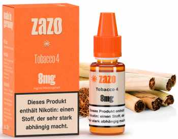 ZAZO Classics Tobacco 4 10ml E-Liquid