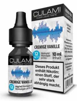 Culami E-Liquid Cremige Vanille 12mg