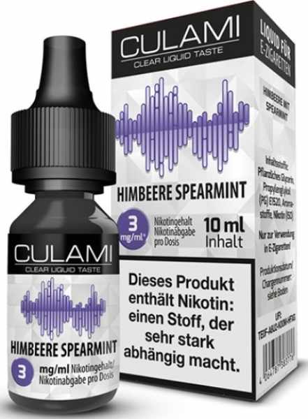 Culami E-Liquid Himbeere Spearmint 3mg