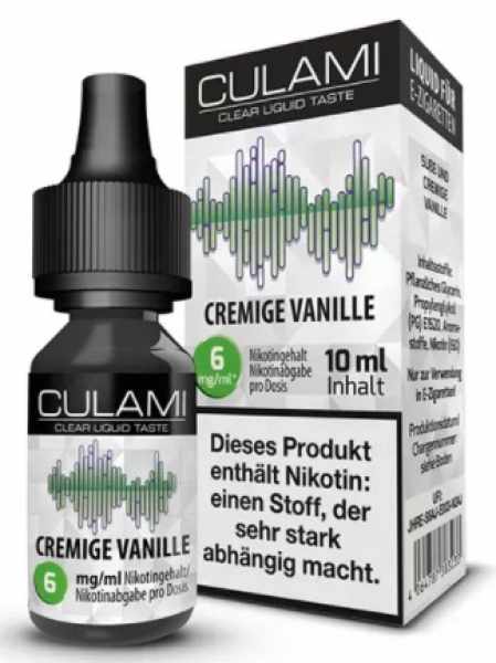 Culami E-Liquid Cremige Vanille 6mg