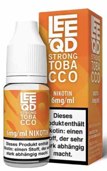 LEEQD E-Liquid Tabak Strong Tabacco 10ml